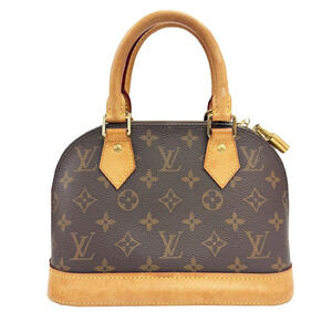 LOUIS VUITTON Alma Monogram Handbag Shoulder Bag LV